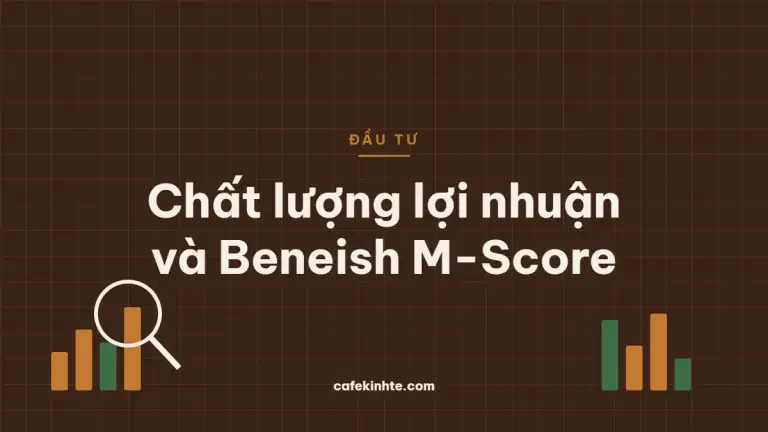 Hình minh họa kính lúp soi các cột số liệu tượng trưng cho việc kiểm tra chất lượng lợi nhuận
