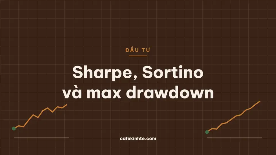 Đo hiệu suất danh mục: chỉ số Sharpe, Sortino, max drawdown, alpha và beta