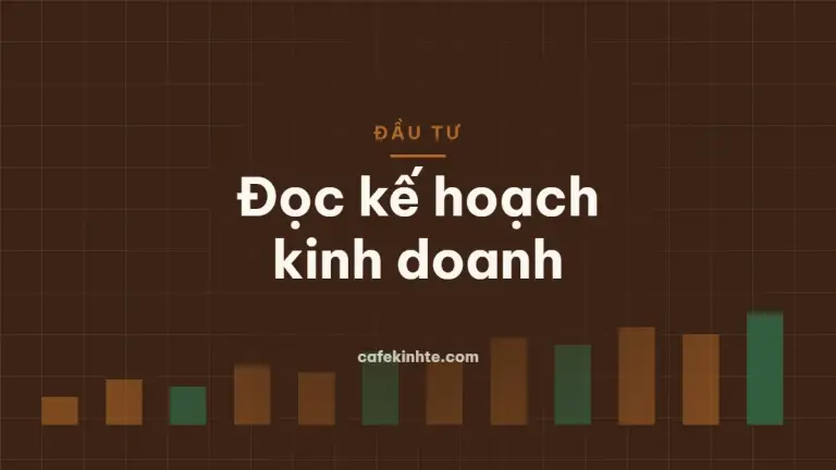 Minh họa đọc kế hoạch kinh doanh của doanh nghiệp niêm yết