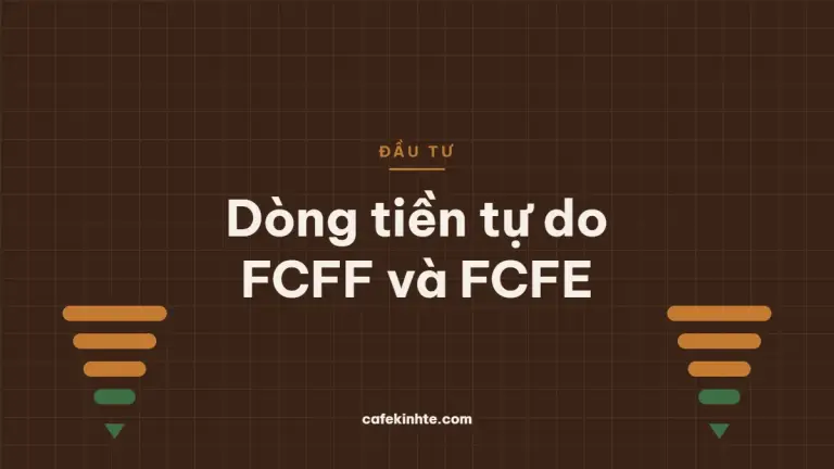 Hình minh họa các dải màu thu hẹp dần như phễu tượng trưng cho dòng tiền còn lại sau chi đầu tư