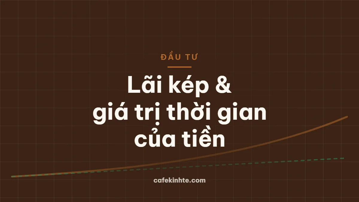 Lãi kép và giá trị thời gian của tiền: nguyên lý nền tảng của mọi quyết định đầu tư