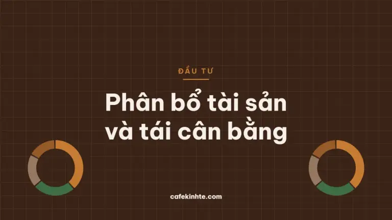 Hình minh họa biểu đồ vòng chia nhiều phần tượng trưng cho tỷ trọng các lớp tài sản trong danh mục